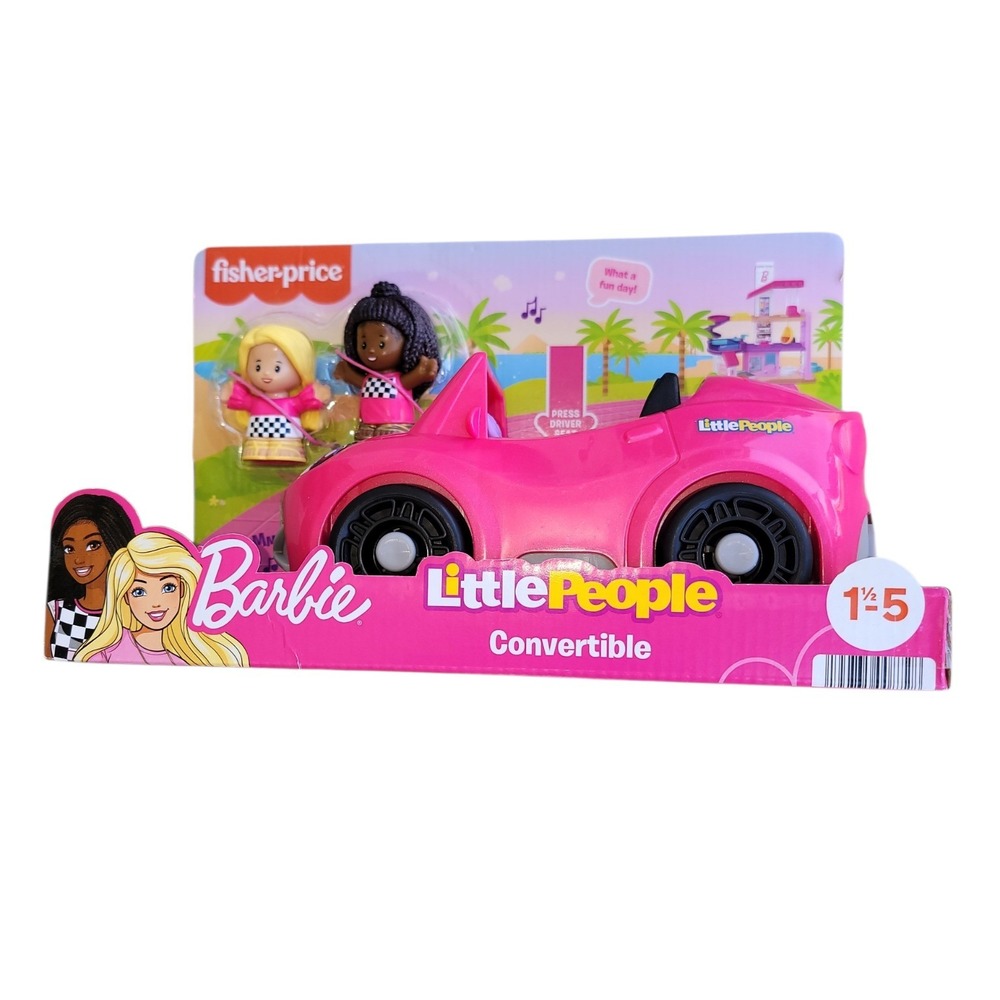 Fisher-Price Little People Barbie Convertible Kids OS Pink New Musical Toy HCF59
